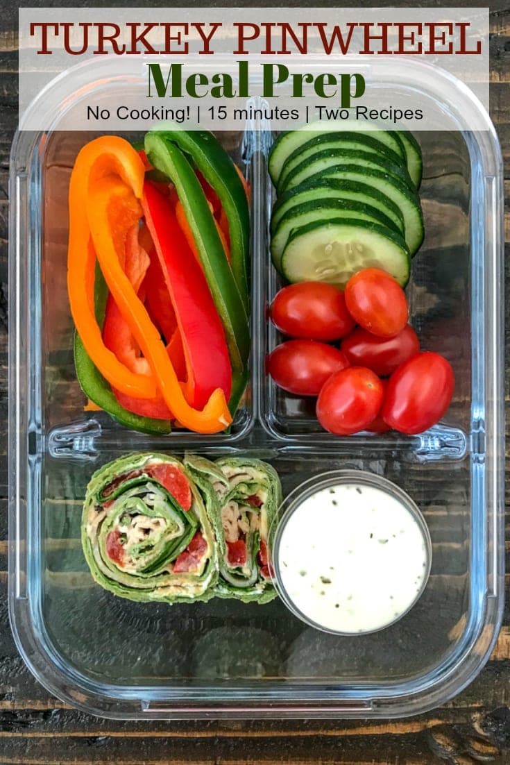 Turkey Pinwheel Meal Prep
