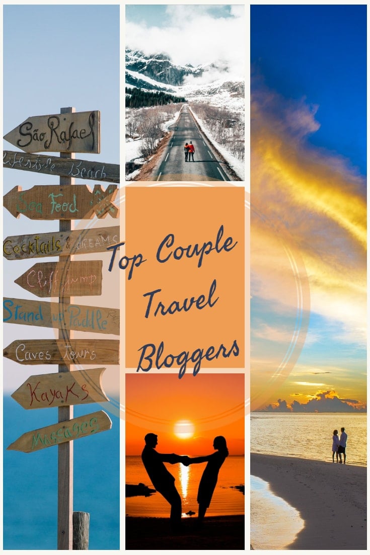 Our list of top couple travel bloggers to follow into 2019.