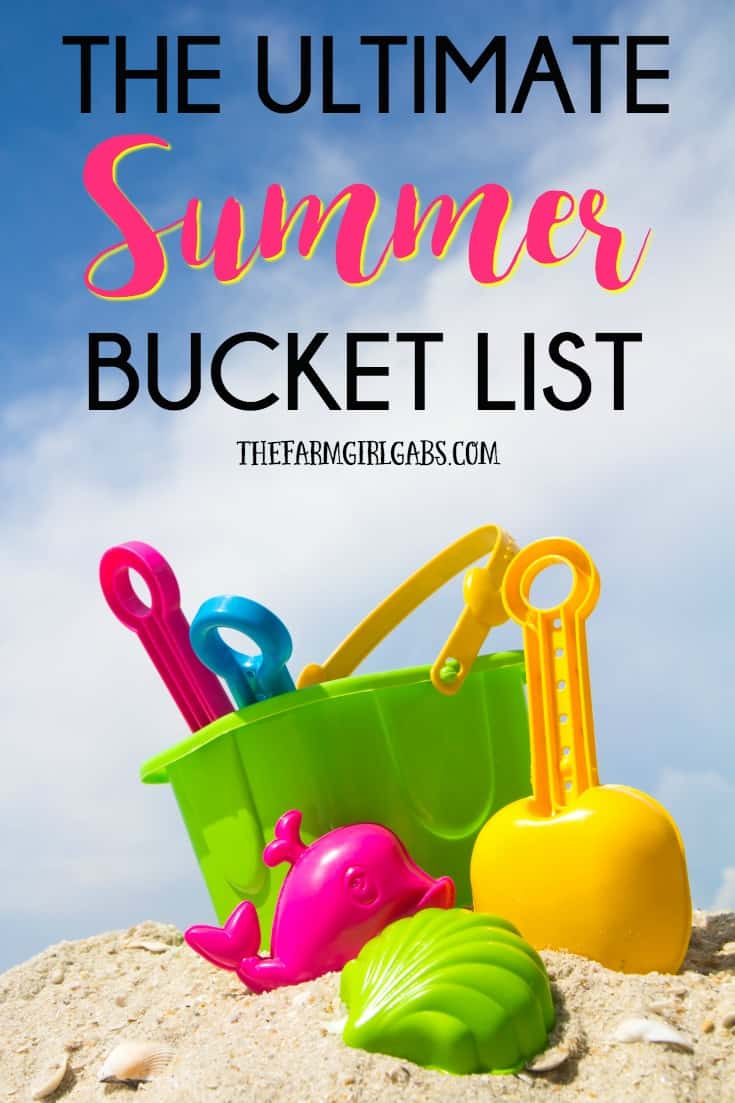 The Ultimate Summer Bucket List Printable The Farm Girl Gabs The Ultimate Summer Bucket List Printable The Farm Girl Gabs