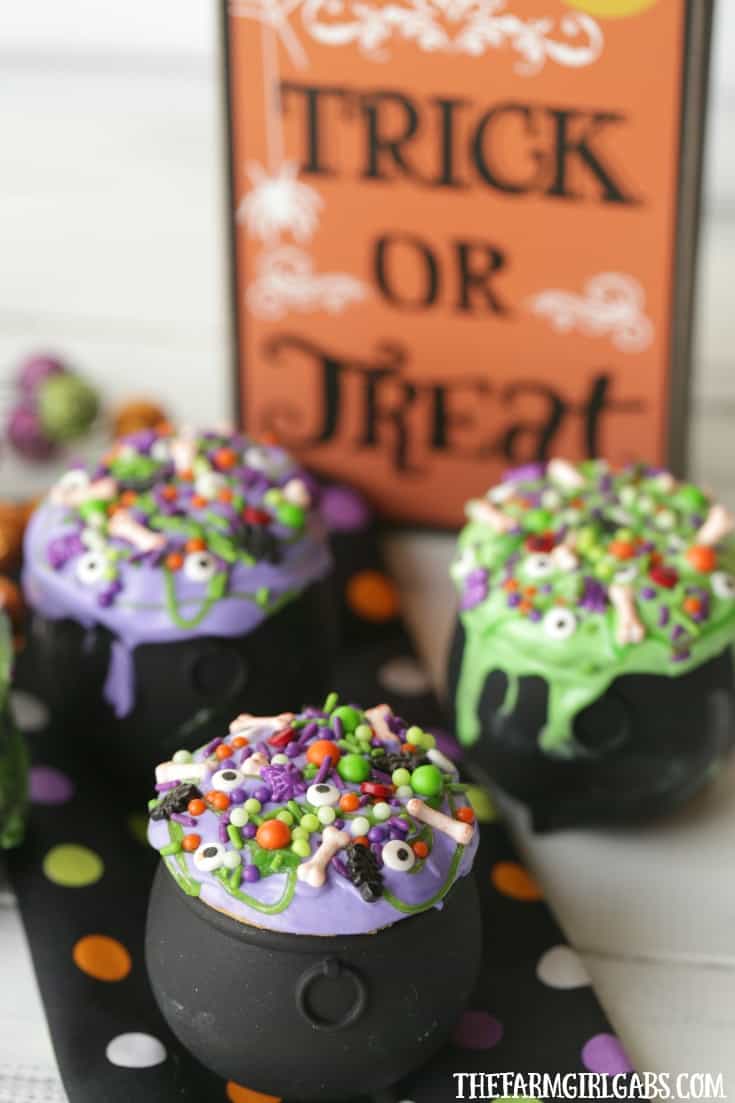 Witches Brew Cupcakes The Farm Girl Gabs