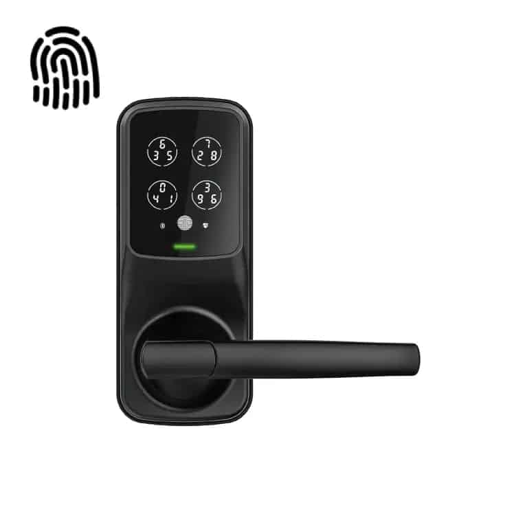 Secure Plus Latch Matte Black