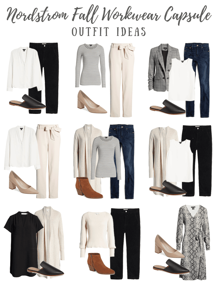 Nordstrom Fall Workwear Capsule 