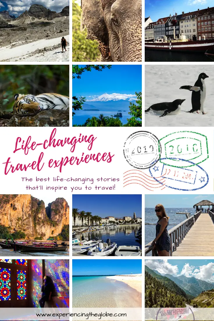 Get inspiration from travelers’ tales. Submerge into these life-changing travel experience stories, beautiful tales of how a trip can alter the trajectory of your life – Experiencing the Globe #LifeChanching #TravelExperiences #Wanderlust #WhyTravel #IndependentTravel #SoloFemaleTravel #BucketList #Adventures #SustainableTravel #SustainableTourism