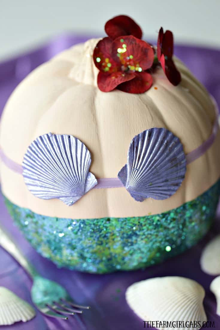 Disney The Little Mermaid Pumpkin The Farm Girl Gabs