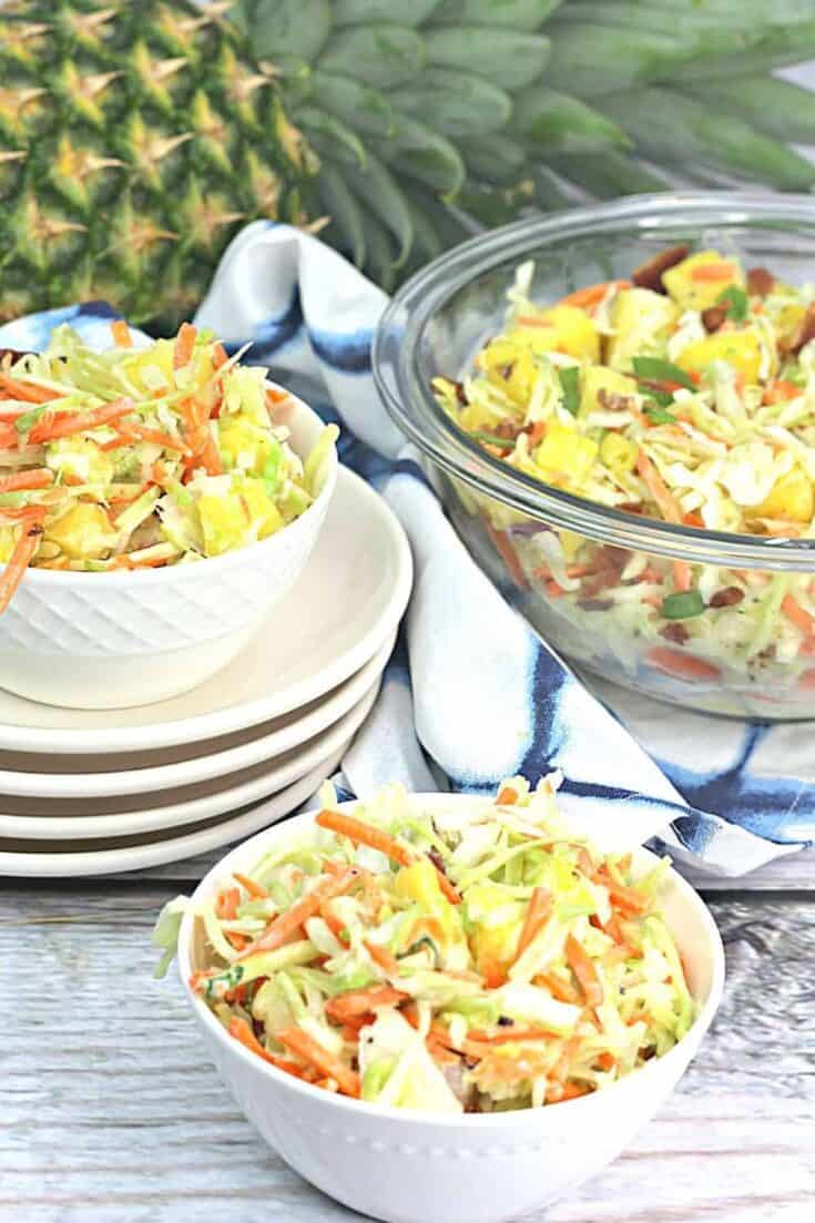 Hawaiian Coleslaw The Farm Girl Gabs®