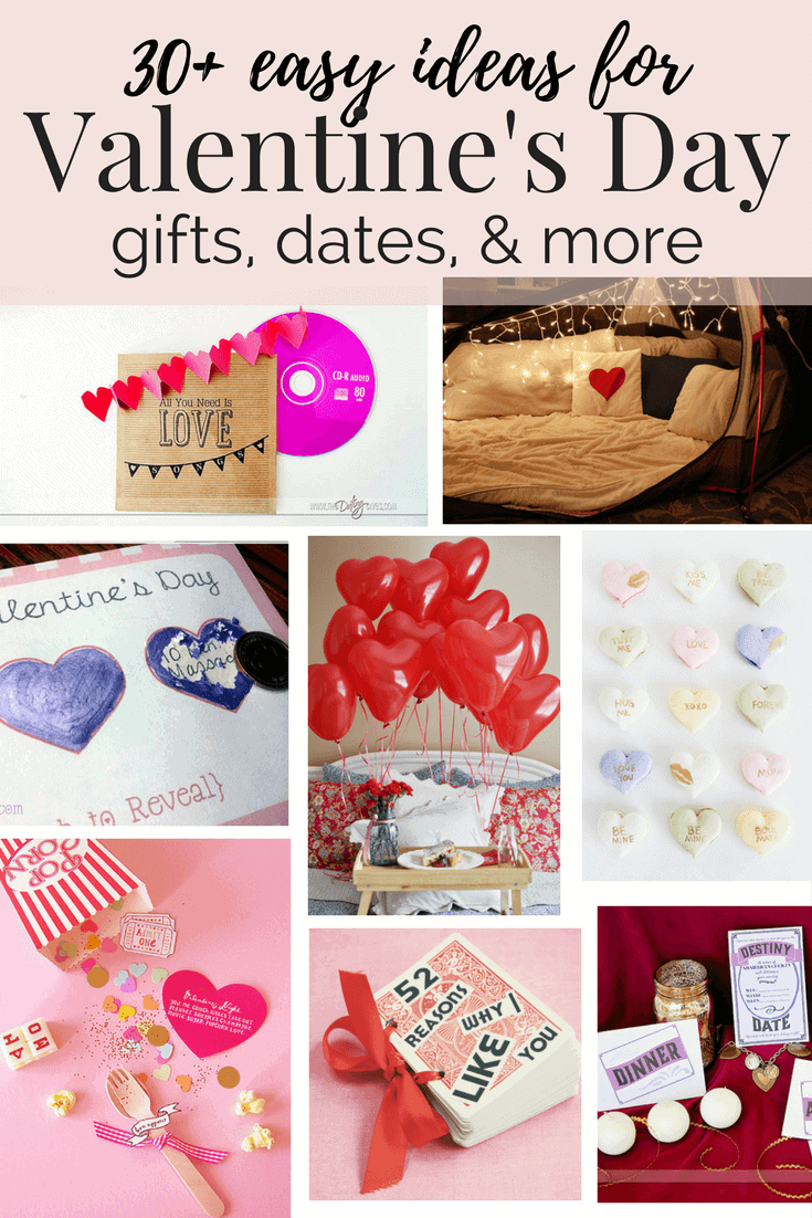 More than 30 great ideas for Valentine's Day gifts, crafts, dates and more! Great inspiration if you're stumped on what to get your significant other for V-Day!