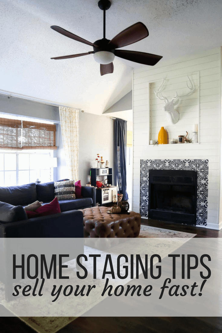Home Staging Tips to Help it Sell Quickly // Love & Renovations
