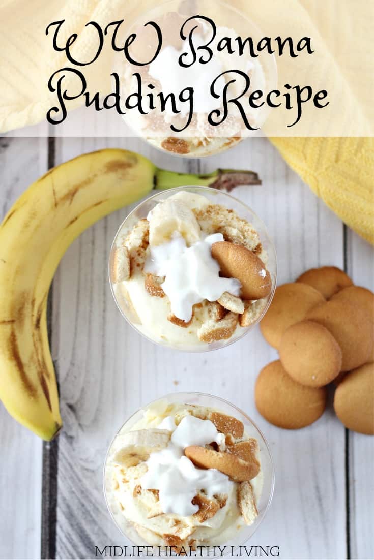 This Weight Watchers banana pudding recipe is easy to make and so delicious the whole family will love it. It's an indulgent healthy banana pudding recipe that is low in points and perfect for parties!