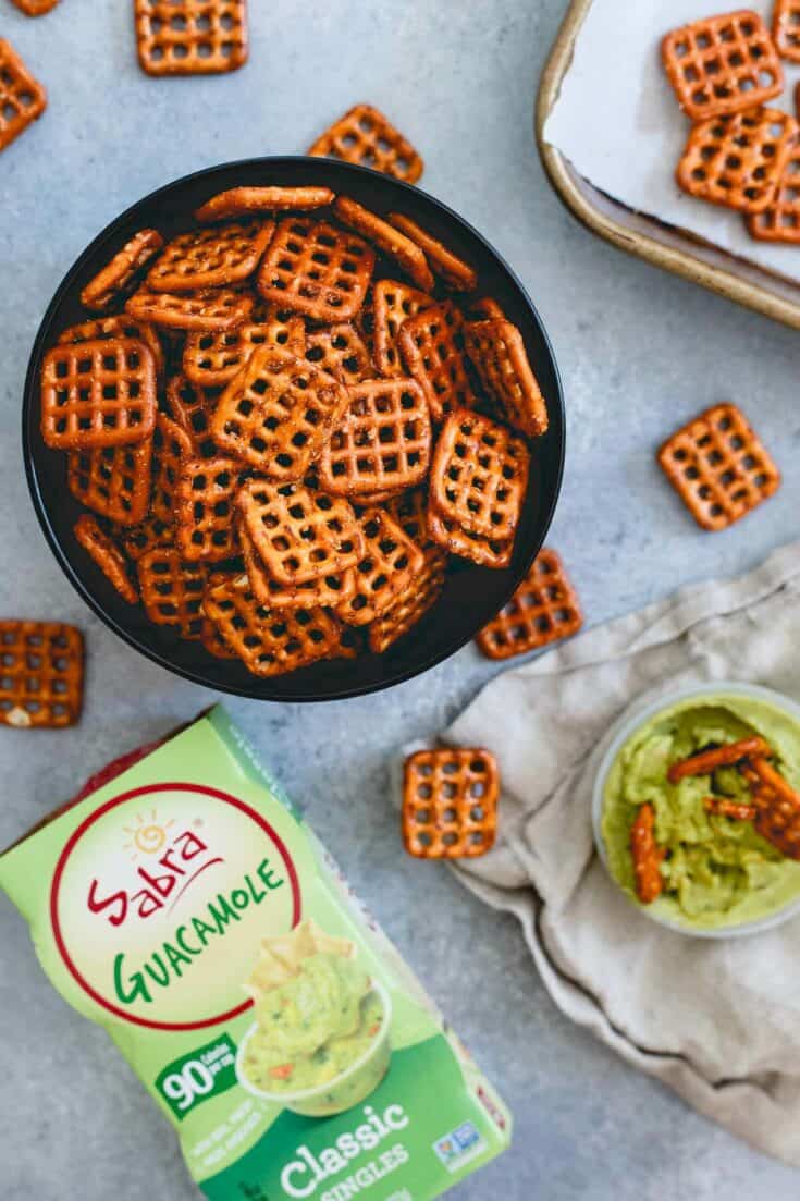 Spicy Seasoned Pretzels