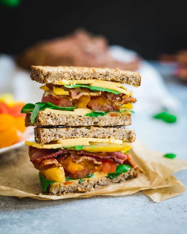 Summer BLTC Sandwich