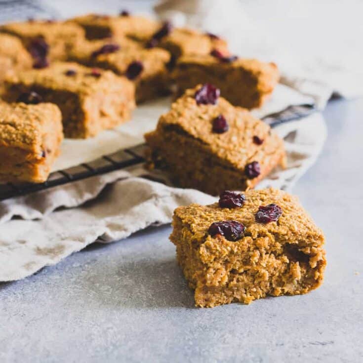 Sweet Potato Oat Bars