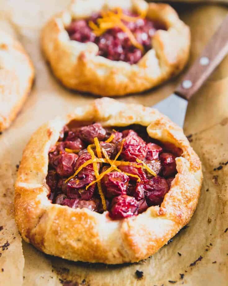 Mini Tart Cherry Galettes