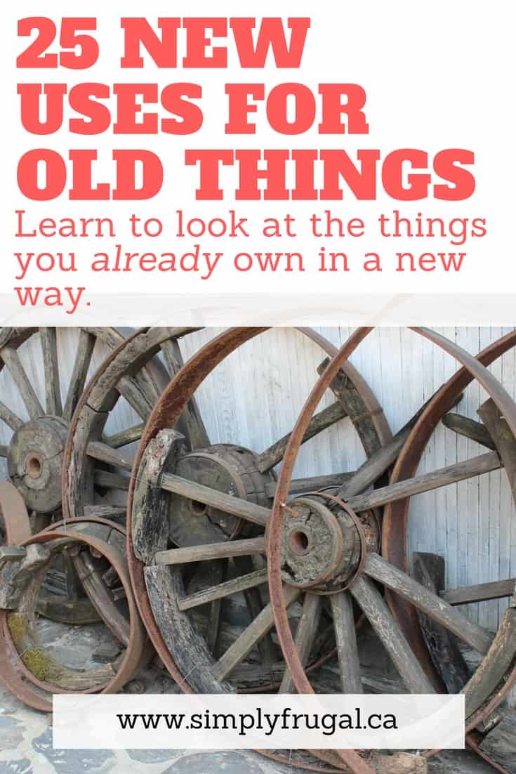 25 New Uses for Old Things Your Really Want to See! Learn to look at the things you already own in a new way. #repurposing #reuse #newusesoldthings #upcycle 25 New Uses for Old Things Your Really Want to See! Learn to look at the things you already own in a new way. #repurposing #reuse #newusesoldthings #upcycle