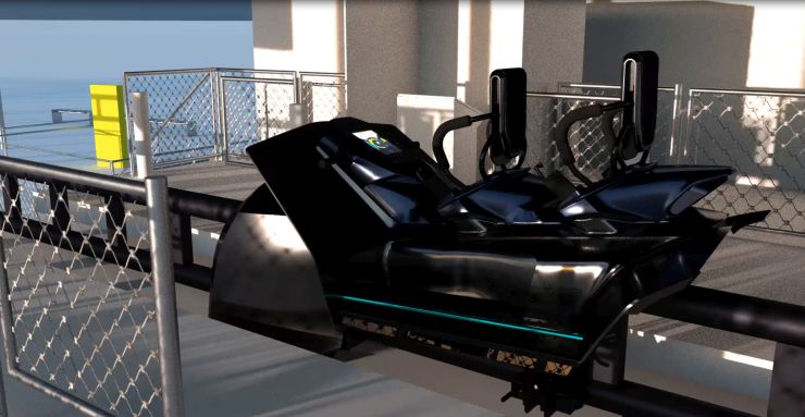 Foto: Skyline Park, Sky Dragster Visualisierung