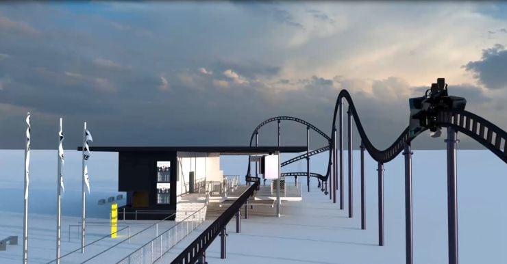 Foto: Skyline Park, Sky Dragster Visualisierung