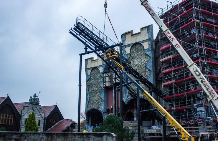 Foto: Phantasialand, Bau-Update RAIK 17.01.2016