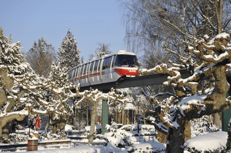 Fotot: Europa-Park, Europa-Park im Winter