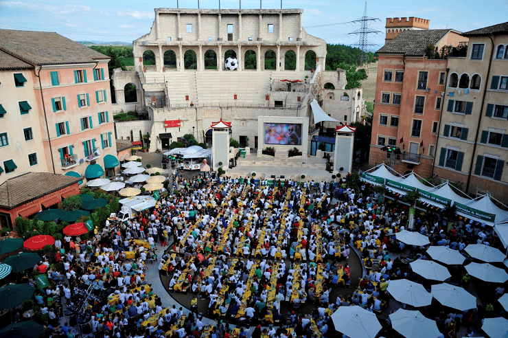 Foto: Europa-Park, PublicViewing im Europapark