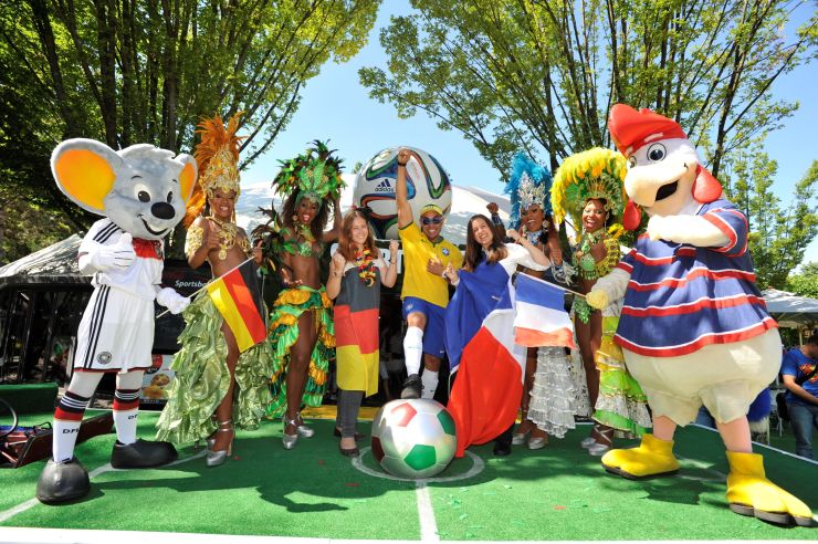 Große Public Viewing Fanmeile im Europa-Park