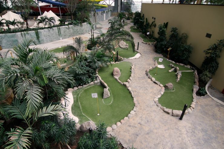Foto: Tropical Islands, Die Minigolf-Anlage