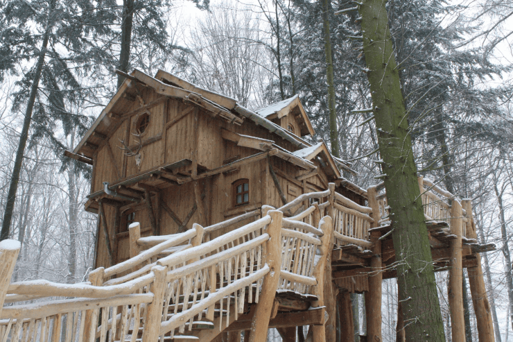 Foto: Erlebnispark Tripsdrill, Fast 100% Auslastung in den Baumhäusern