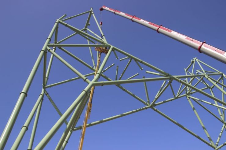 Foto: HANSA-PARK, Kärnan 2015, Bau-Update 15.04.2015