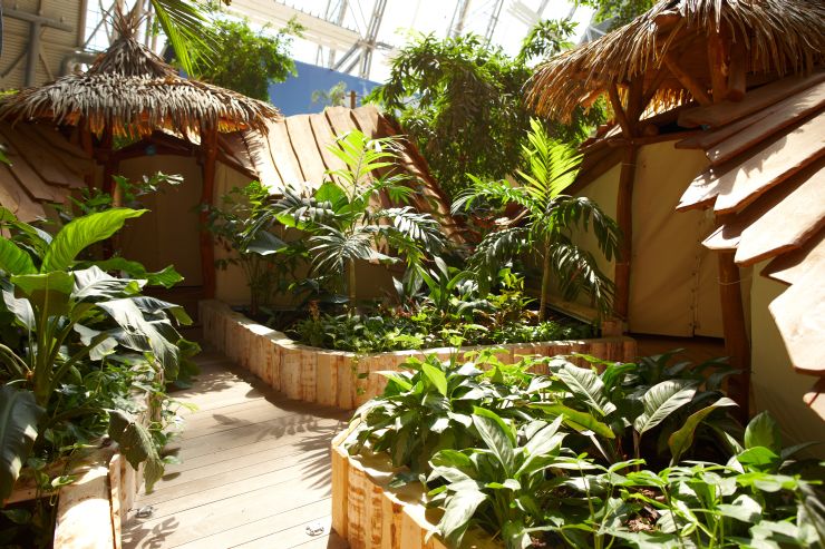 Foto: Tropical Islands, REGENWALD-CAMP, Premium-Zelte