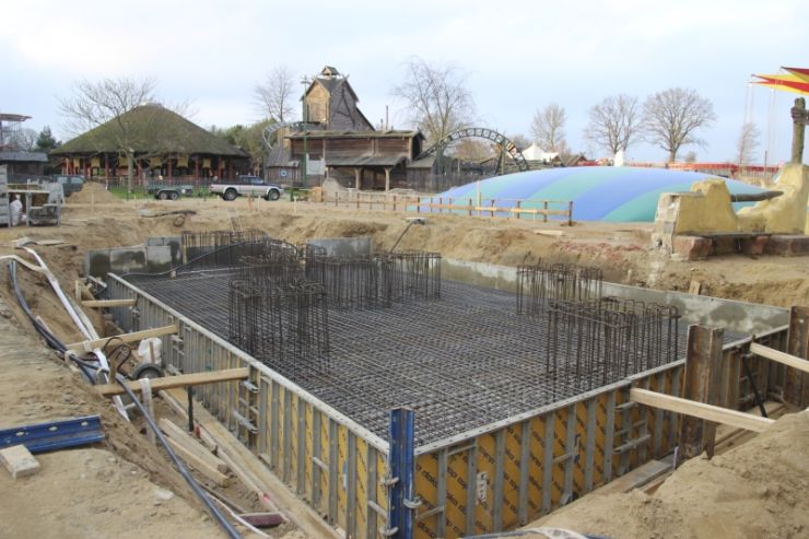 Foto: HANSA-PARK, Kärnan 2015, Bau-Update 26.11.2014