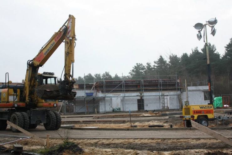 Foto: Heide Park Resort, Wüstenflitzer, Bau-Update 23.02.2015