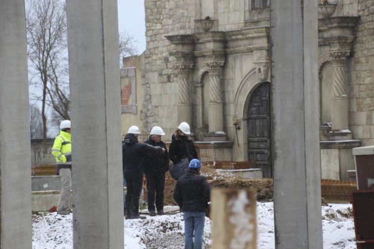 Foto: HANSA-PARK, Kärnan 2015, Bau-Update 03.02.2015