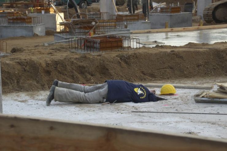 Foto: HANSA-PARK, Kärnan 2015, Bau-Update 18.02.2015