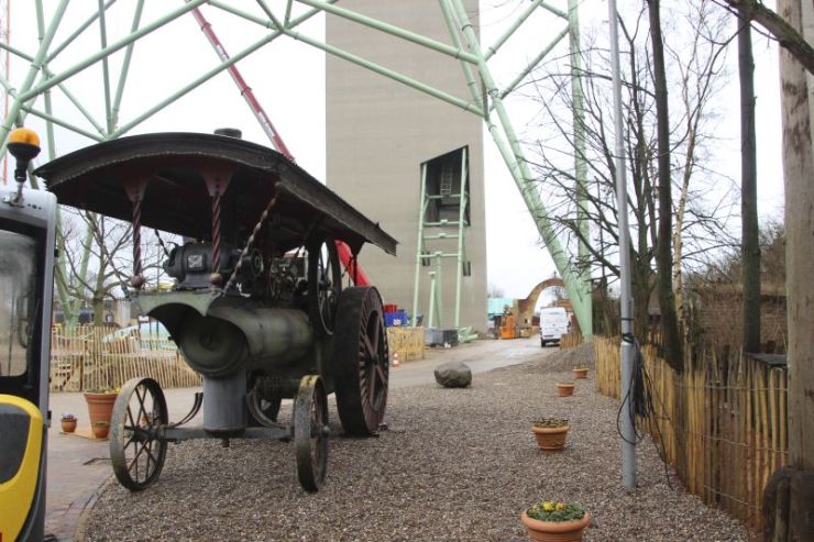 Foto: HANSA-PARK, Kärnan 2015, Bau-Update 31.03.2015