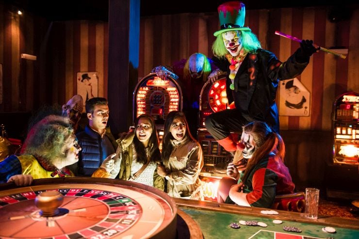 Foto: Europa-Park, Big Shoe's Casino bei den Horror Nights 2015
