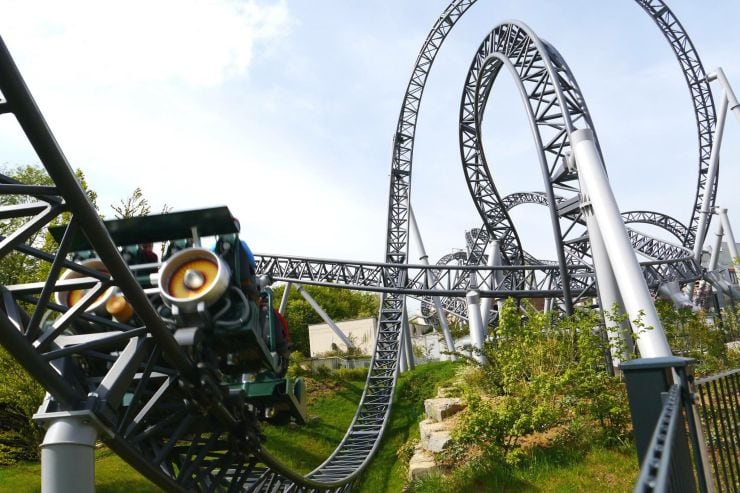 Foto: Erlebnispark Tripsdrill, Katapultachterbahn Karacho