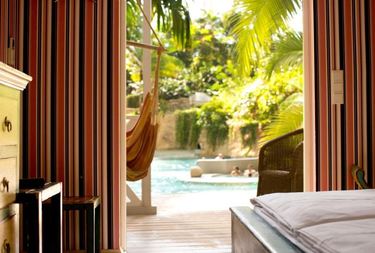 Foto: Tropical Islands, BALI-LAGUNE Abenteuer-Lodge