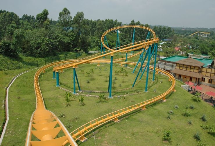 Foto: VEKOMA, Motorbike Launch Coaster, so ähnlich könnte die neue Attraktion aussehen
