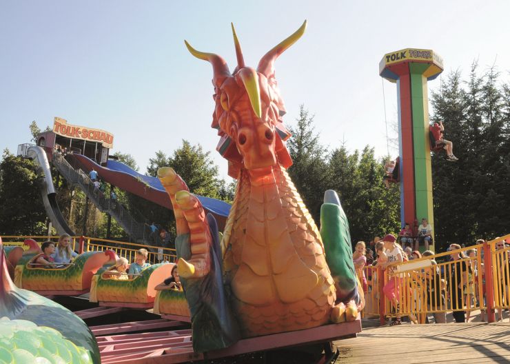 Foto: TOLK-SCHAU Familien-Freizeitpark GmbH & Co.KG, Drachenbahn