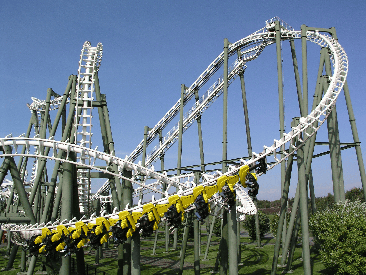 Foto: Heide-Park Soltau GmbH, Hängeloopingbahn Limit