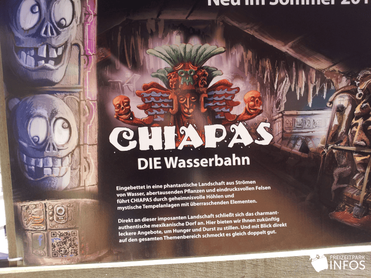 Foto: Freizeitparkinfos.de, Bau von CHIAPAS - DIE Wasserbahn 27./28. März 2013