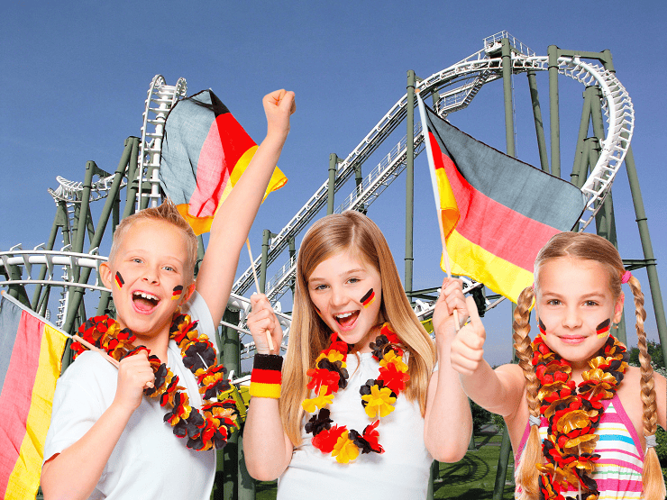 Foto: Heidepark, Fussballkinder vor Limit