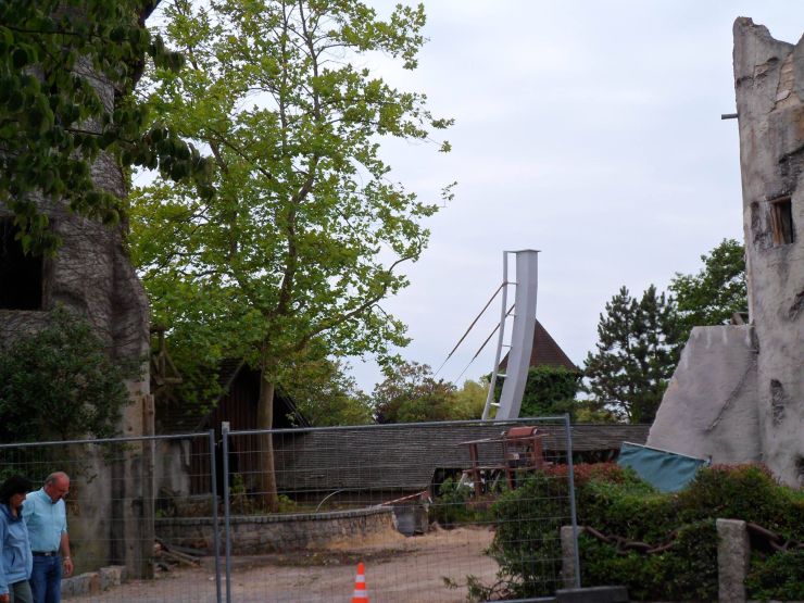 Foto: Fred Tesch, Wing Coaster Bauupdate - 23.08.2013