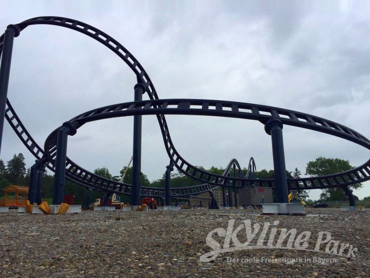 Foto: Skyline Park, Bau-Update Sky Dragster 08.06.2016