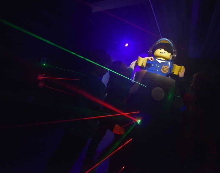 Foto: LEGOLAND Deutschland, Bild von der Eröffnung der neuen LEGO City Polizeistation