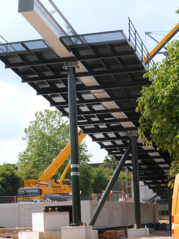 Foto: Fred Tesch, Wing Coaster Bauupdate - 23.08.2013