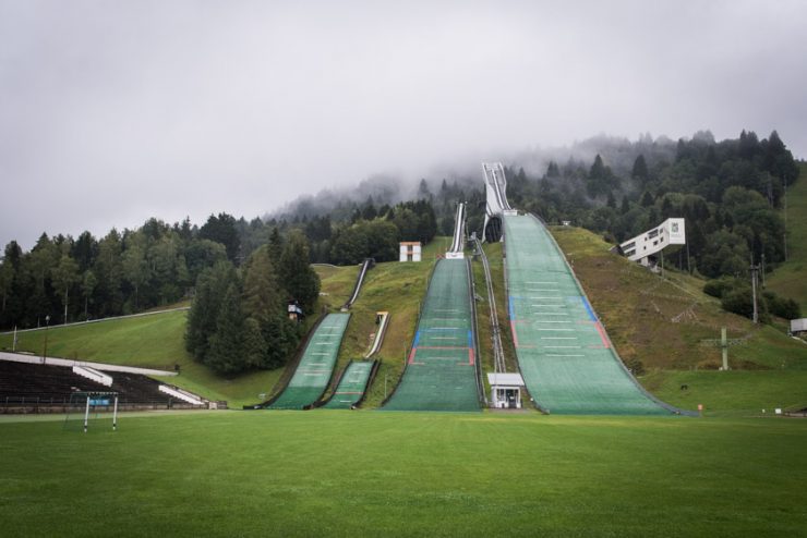 Mit Felix Neureuther zum höchsten Punkt Deutschlands 3 spezltour Felix Neureuther Zugspitze Garmisch Partenkirchen - ISARBLOG