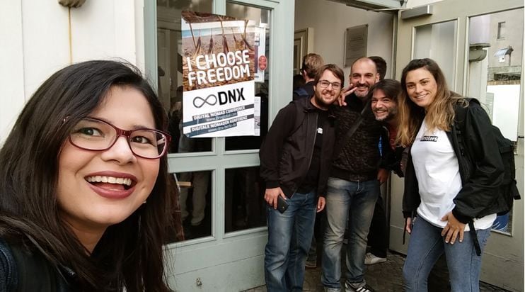 Remoters & Friends: Aleyda, Christian, Javier, Stefano & Elisa at DNX Global
