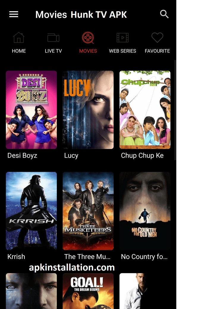 hunk tv apk for android v3 3 free download apk installation