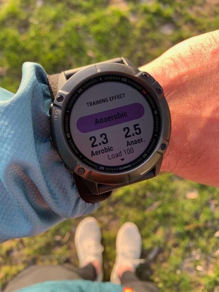 Обзор Garmin Fenix 6x PRO с точки зрения бегуна 30 Garmin Fenix 6x Pro Training Effect