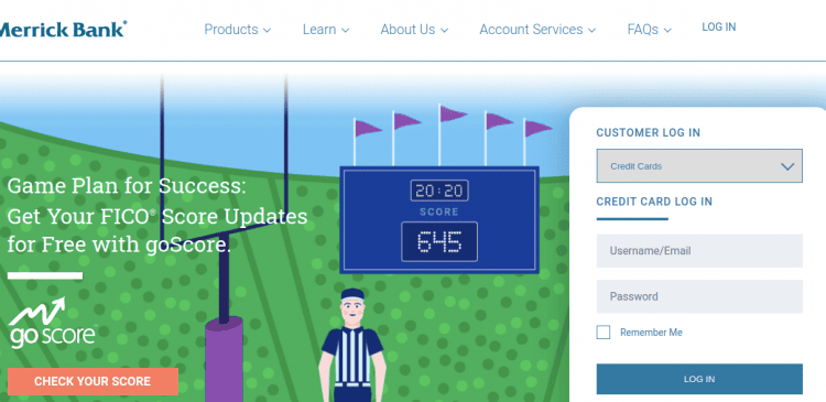 Login Merrick Bank