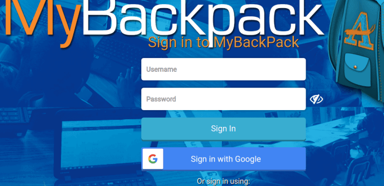 My backpack Logo